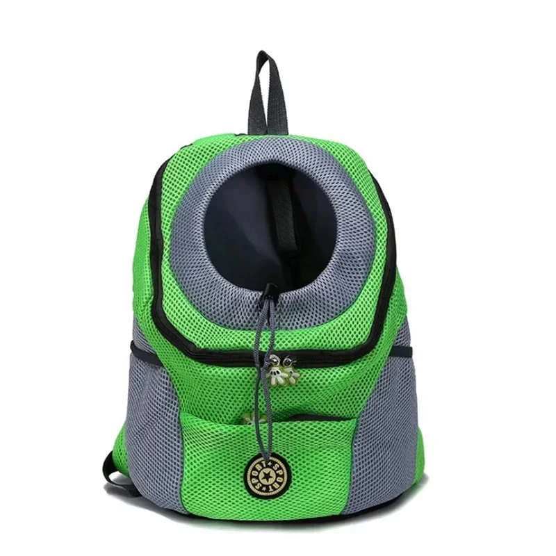Pet Carrier Backpack – Breathable, Adjustable & Reflective Safety Strips