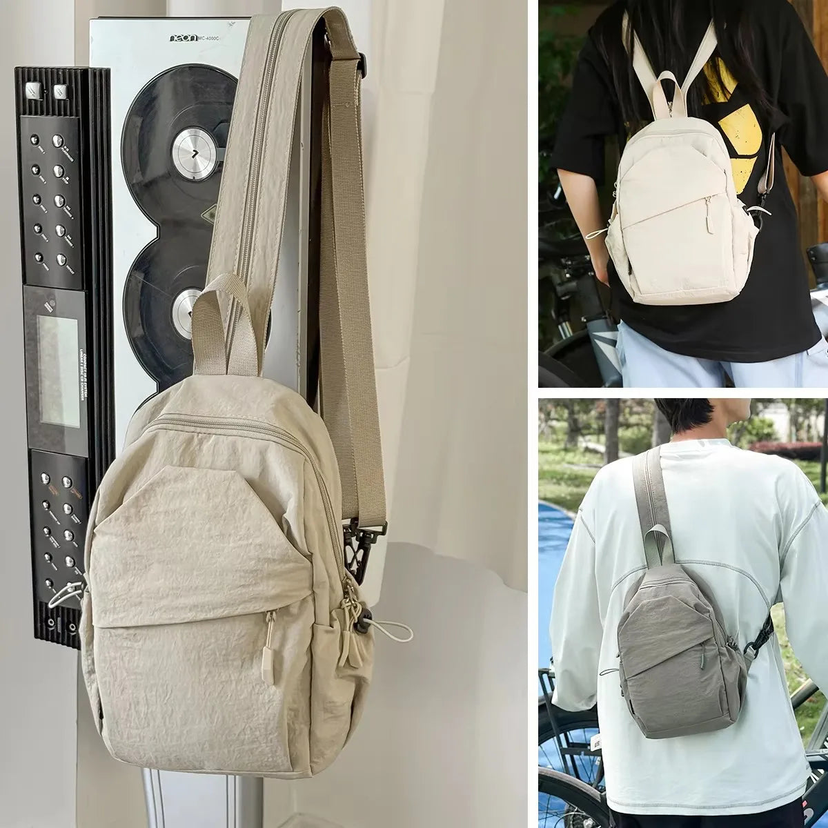 Unisex Lightweight Crossbody Bag – Sports & Travel