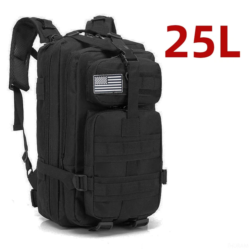 Waterproof Tactical Outdoor Backpack – 25L/50L