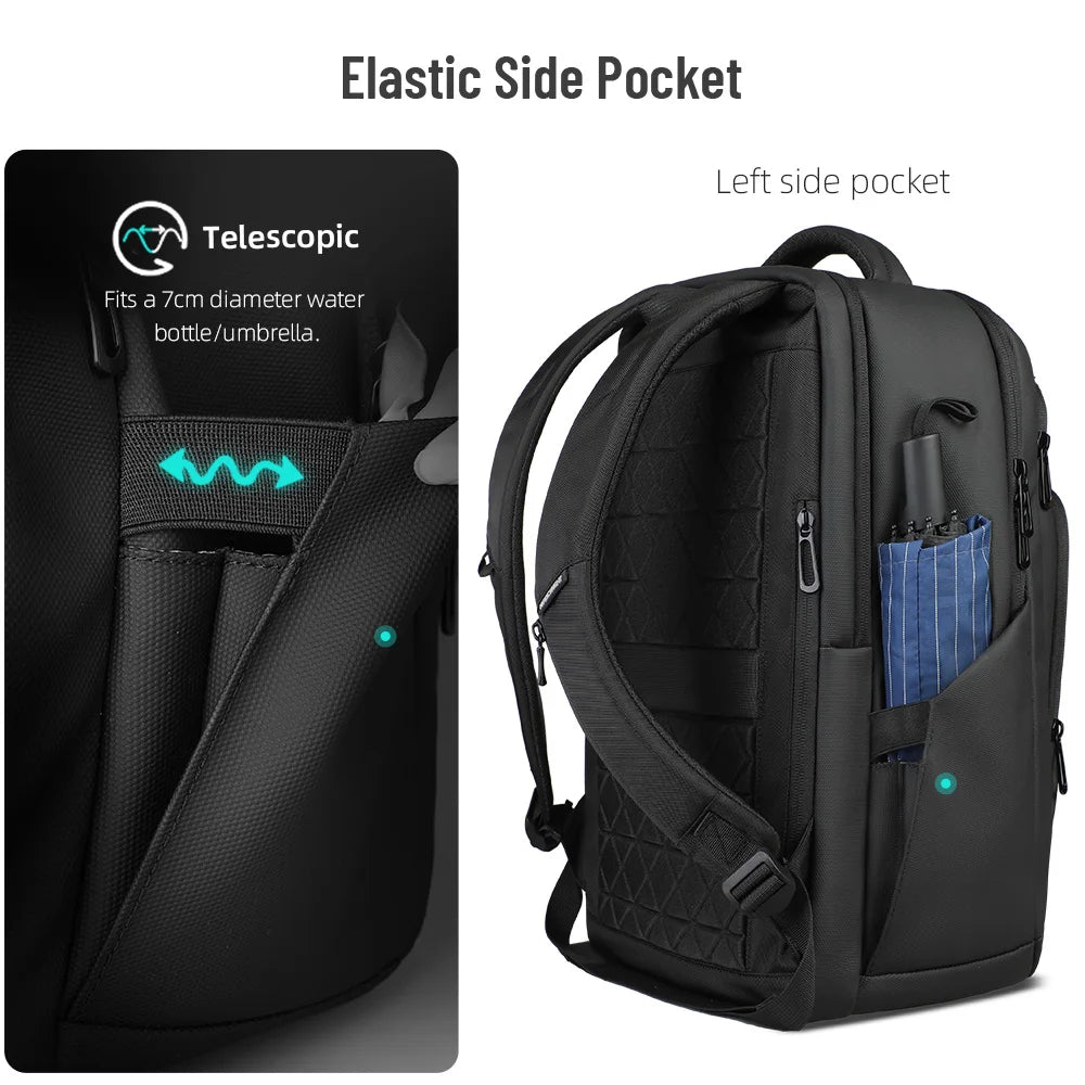 Business Backpack – Waterproof 17.3" Laptop & USB
