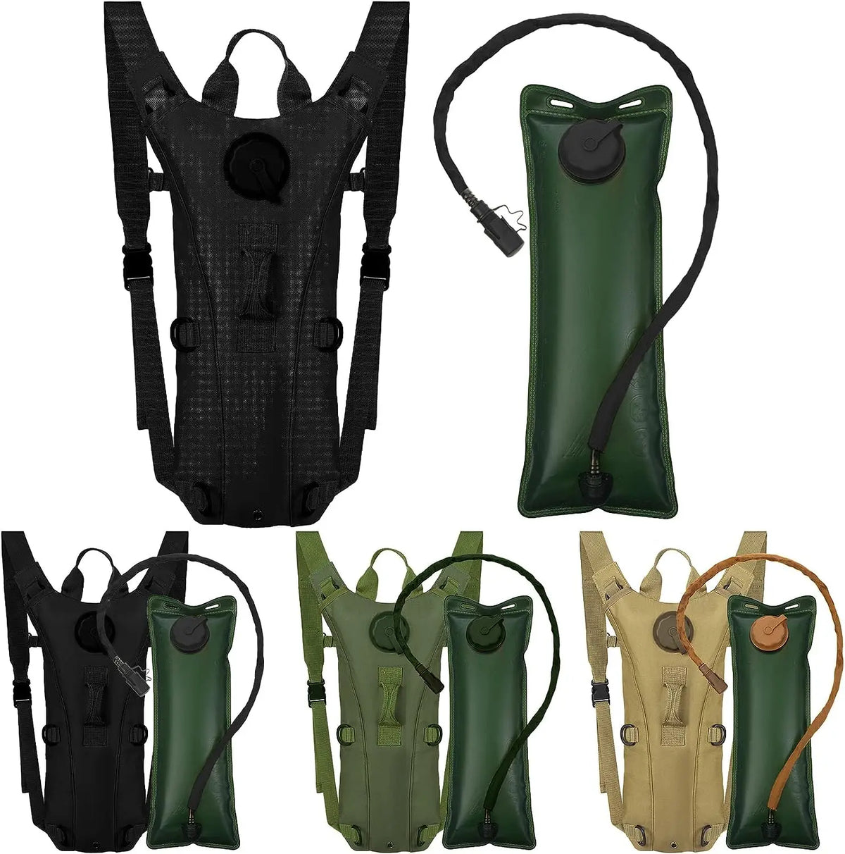 3L Hydration Backpack – Waterproof Nylon for Hiking & Cycling