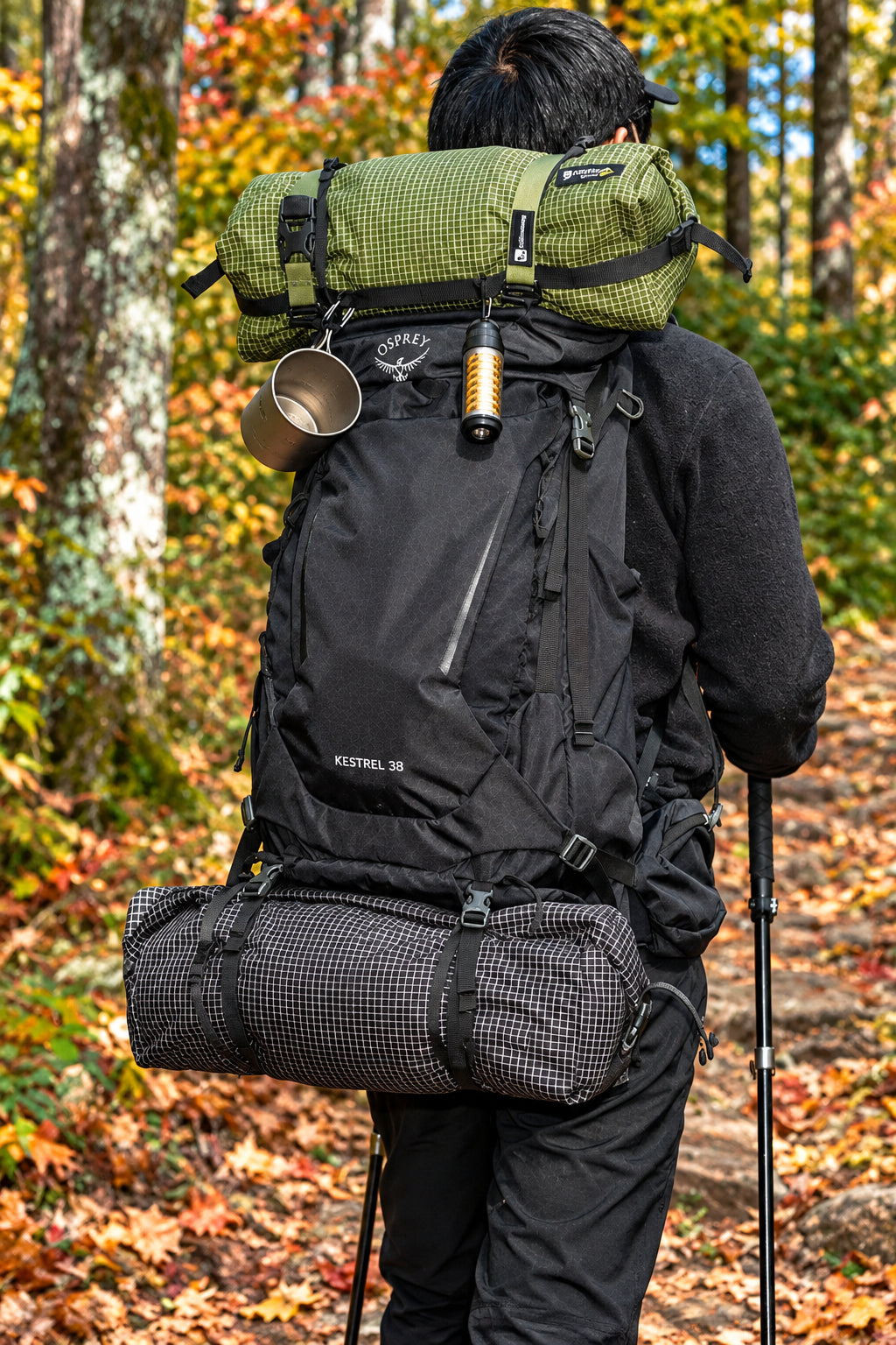 Ultralight Dyneema Backpack Pouch – Waterproof & Expandable
