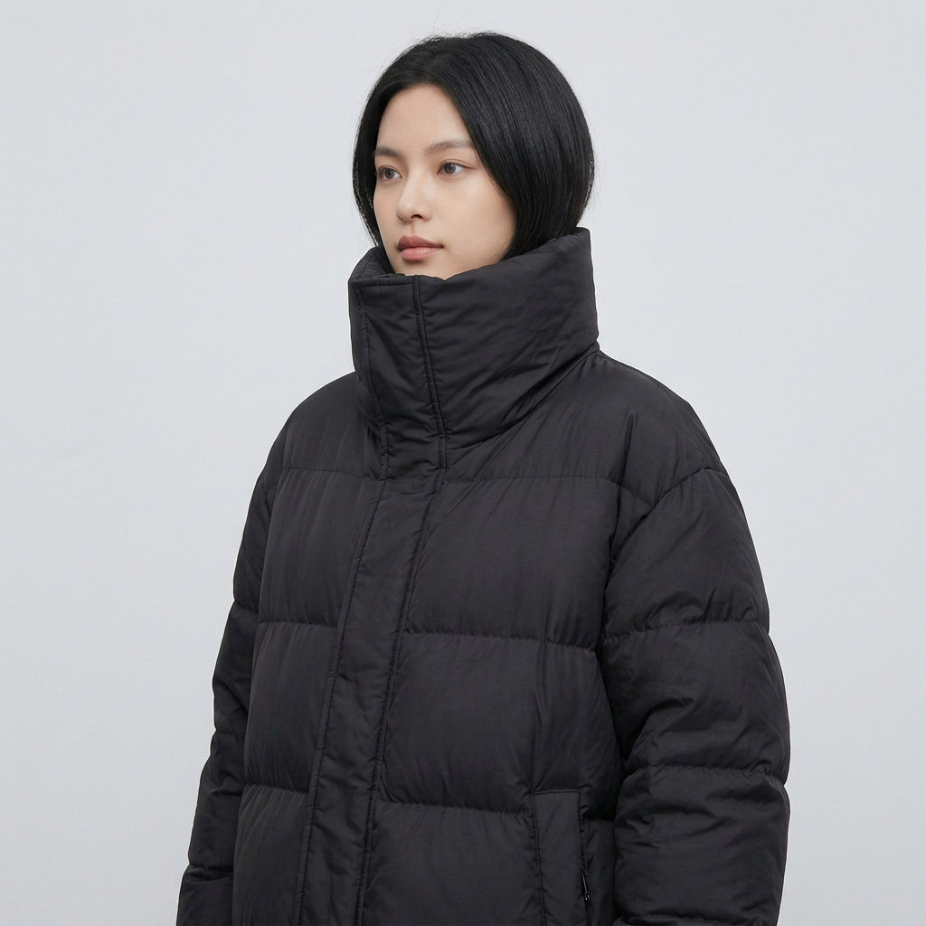 Women's Lightweight Down Jacket – Warm Puffer Winter Coat