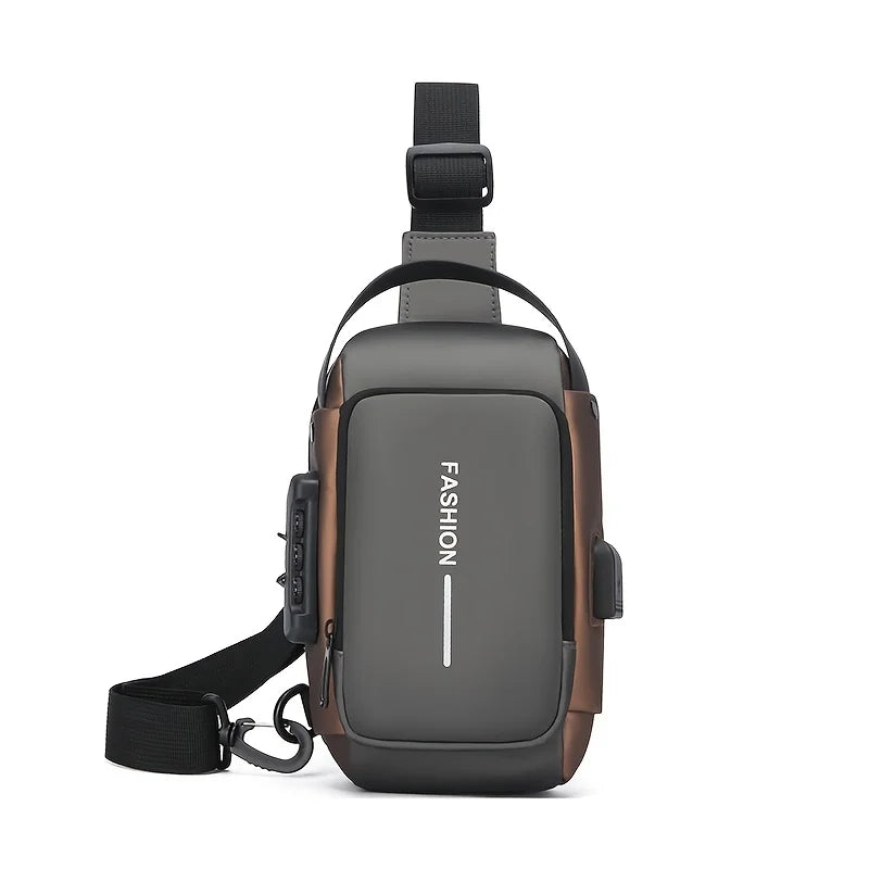 Men's Oxford Sling Bag – Stylish & Durable