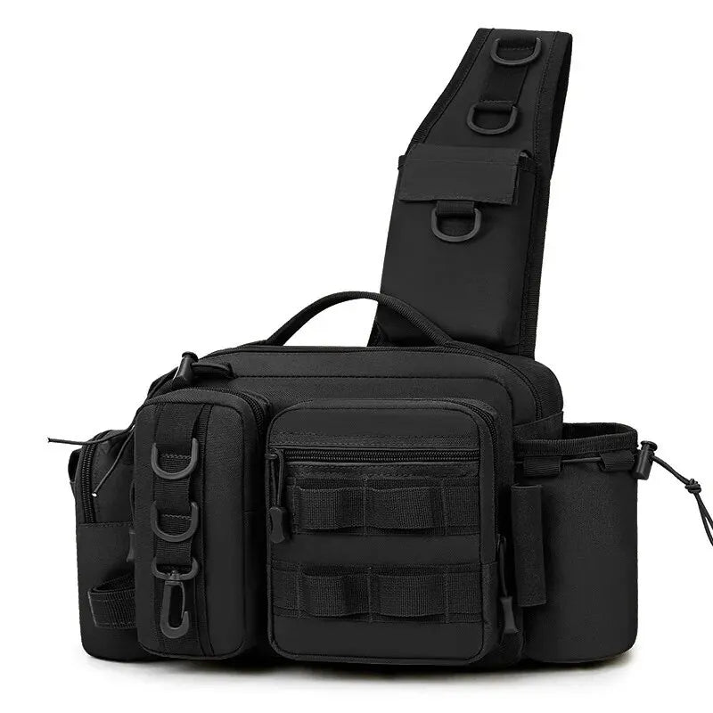 Fishing Tackle Backpack – Rod Holder & Gear Storage
