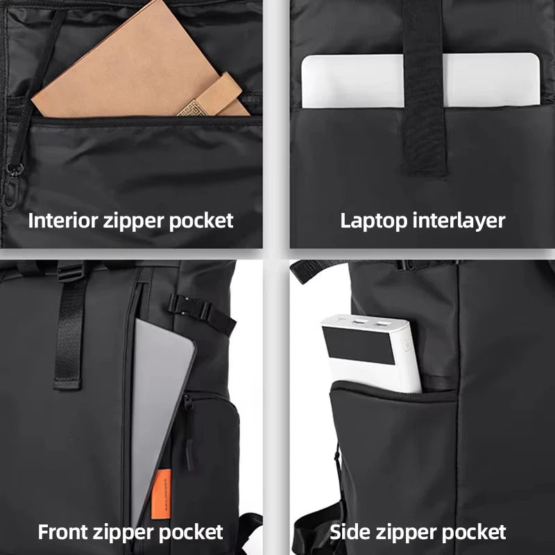 15.6" Laptop Backpack for Men – Waterproof Travel, Business & Outdoor Backpack
