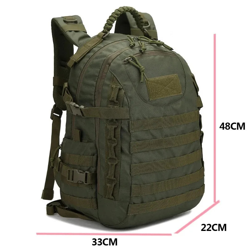 35L Tactical Backpack – Durable Outdoor Camping & Sports Bag