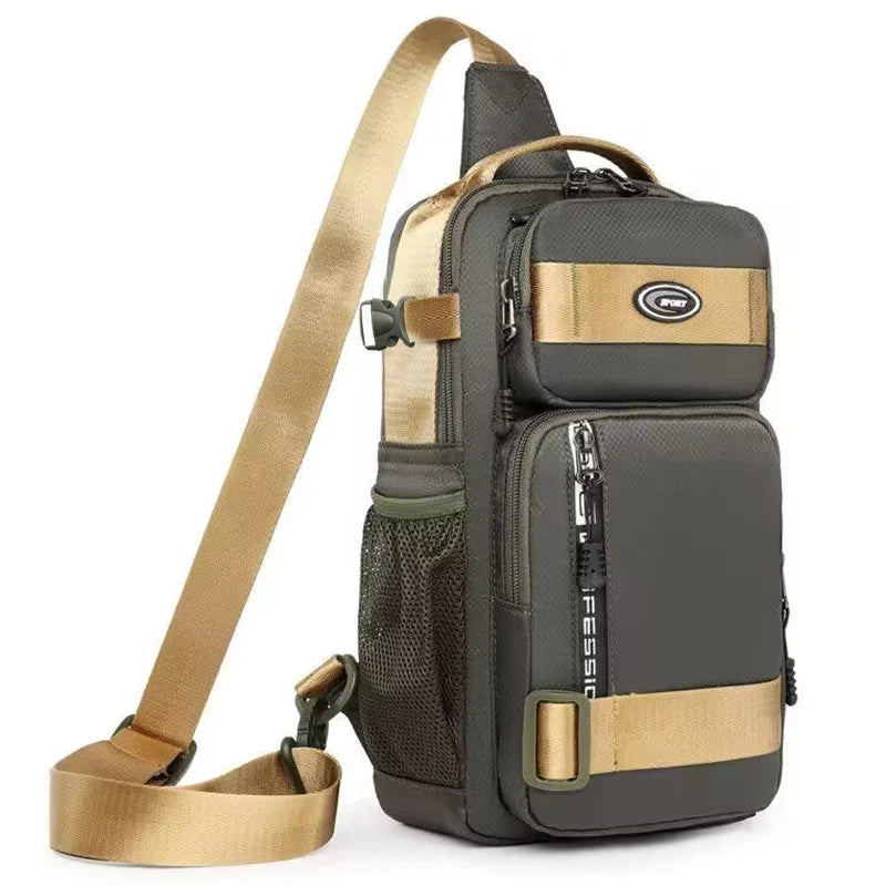 Men's Lightweight Crossbody Bag – Large Capacity