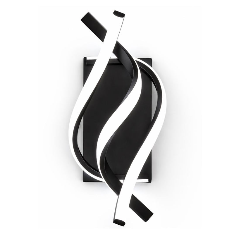 Triple Spiral LED Wall Lamp