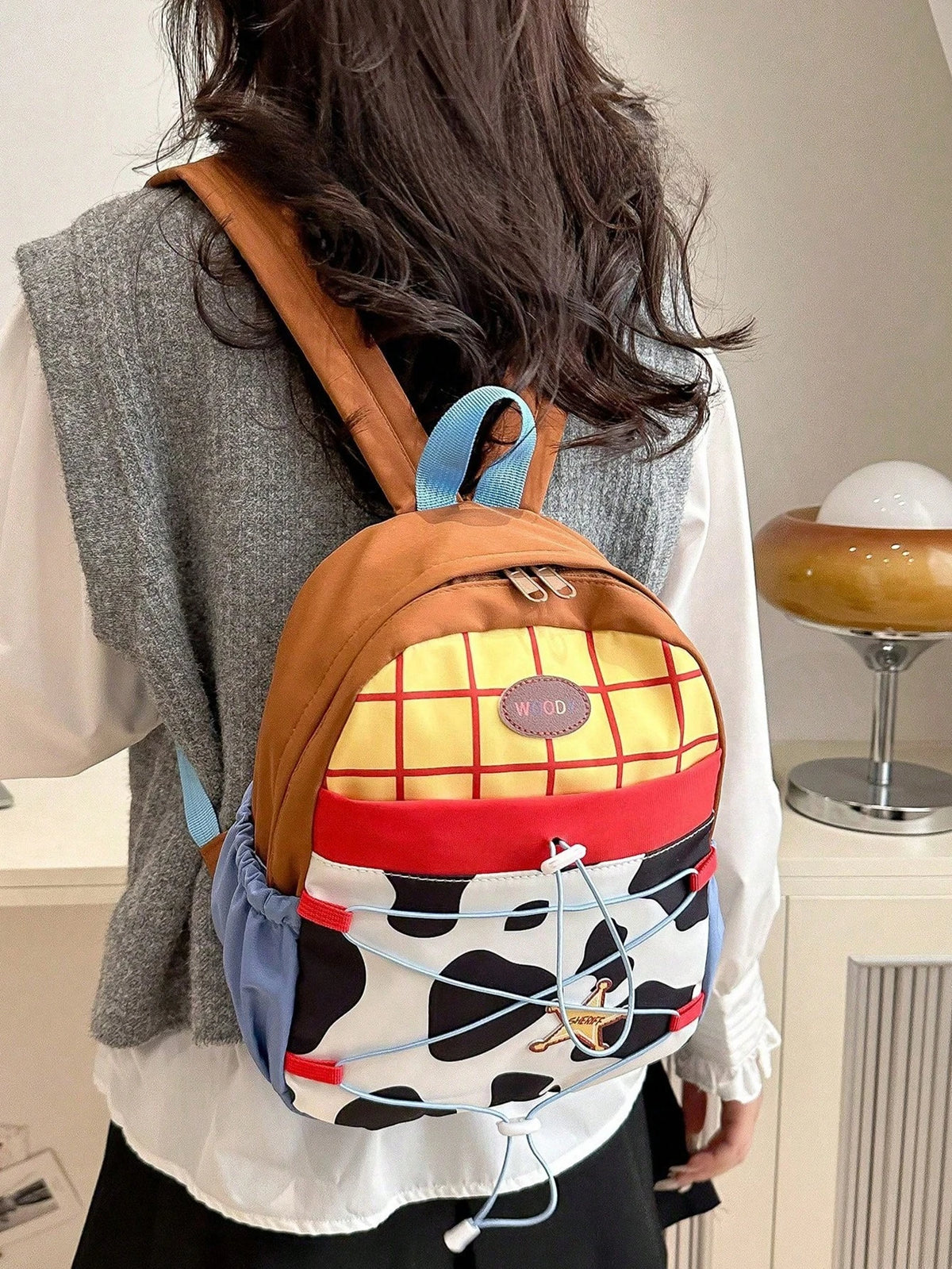 Cute Cow Print Backpack – Stylish, Soft & Durable Everyday Bag