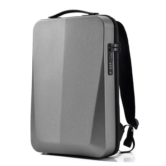 Men's Hard Shell Laptop Backpack – Waterproof, Large Capacity & Multi-Functional