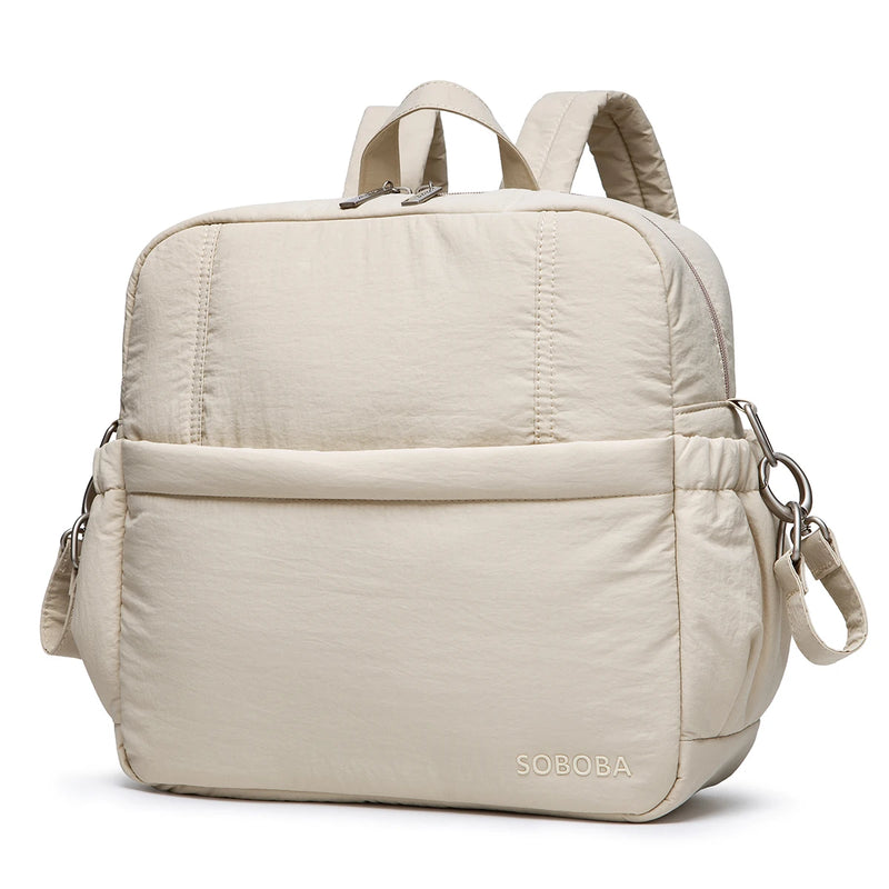 SOBoba Multifunctional Diaper Backpack – Large-Capacity Baby Travel Bag