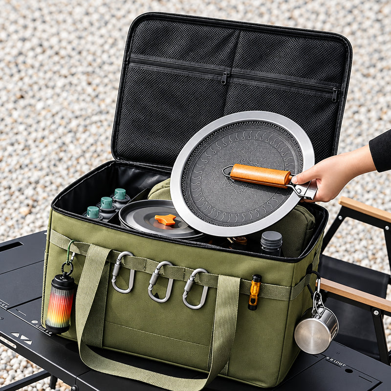 Backpack 30–42L Tactical Camping Bag – Waterproof & Foldable