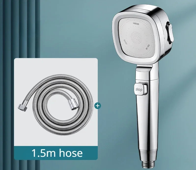 High Pressure 3-Mode Water-Saving Shower Head