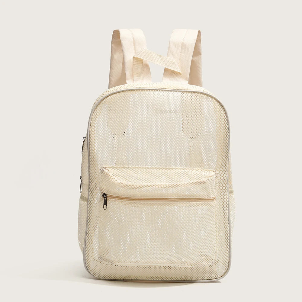 Women's Breathable Mesh Backpack – Lightweight, Casual & Travel Bag