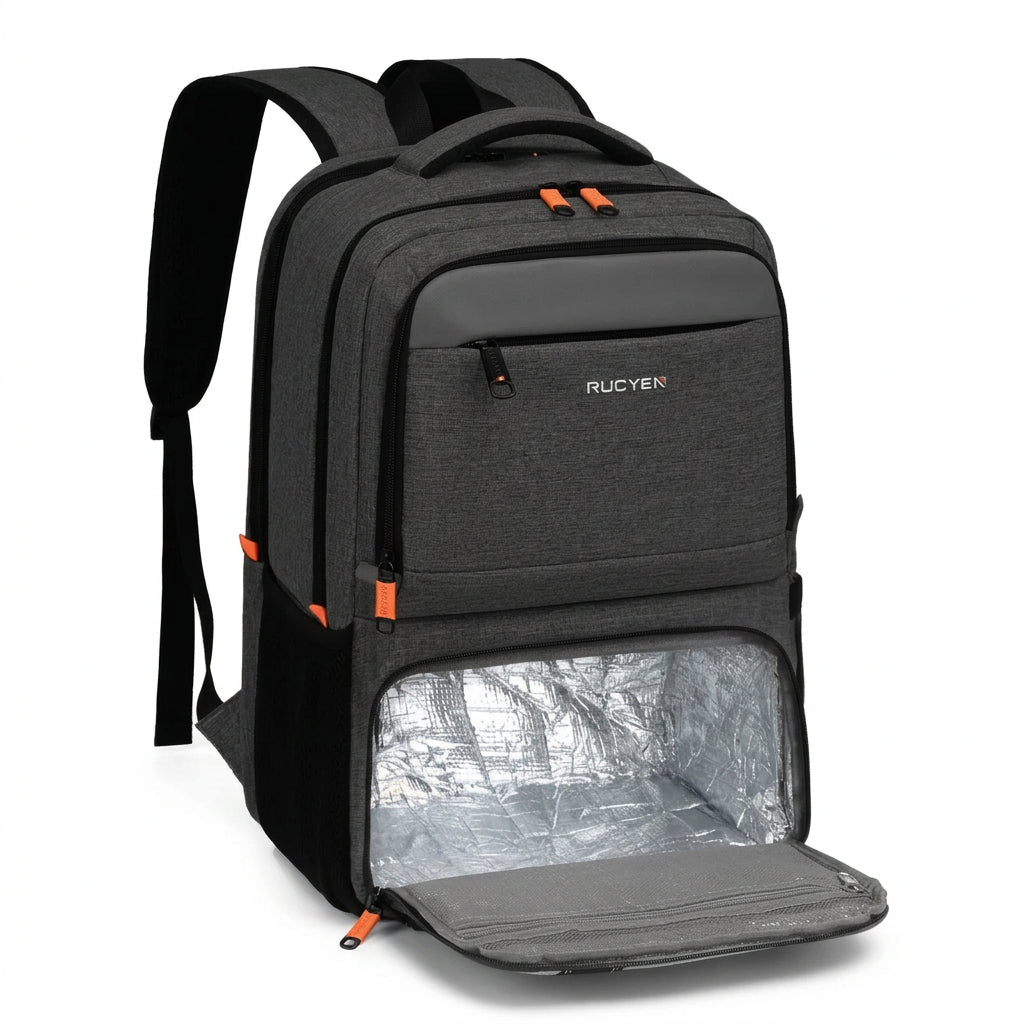Insulated Lunch Backpack – Large Waterproof Cooler Bag for Travel & Camping