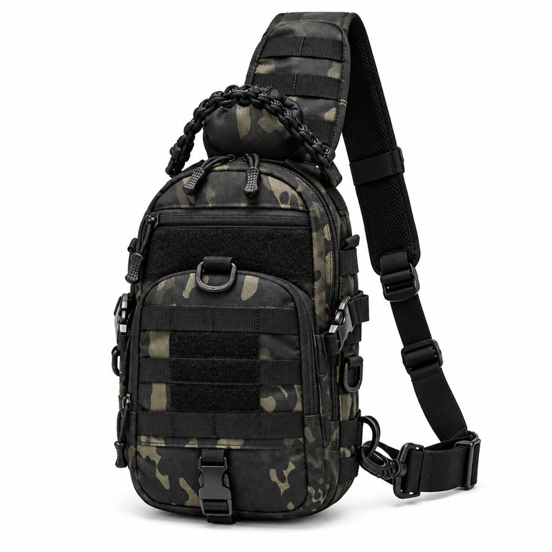 Tactical MOLLE Chest Bag – Outdoor EDC Sling Pack