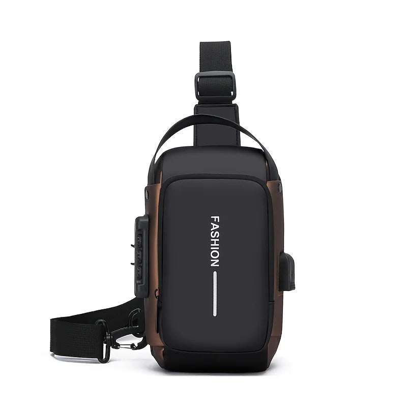 Men's Oxford Sling Bag – Stylish & Durable