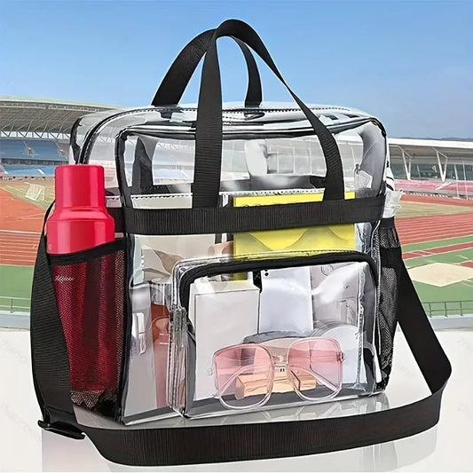 Transparent PVC Travel Bag – Large Capacity & Easy-Clean Design