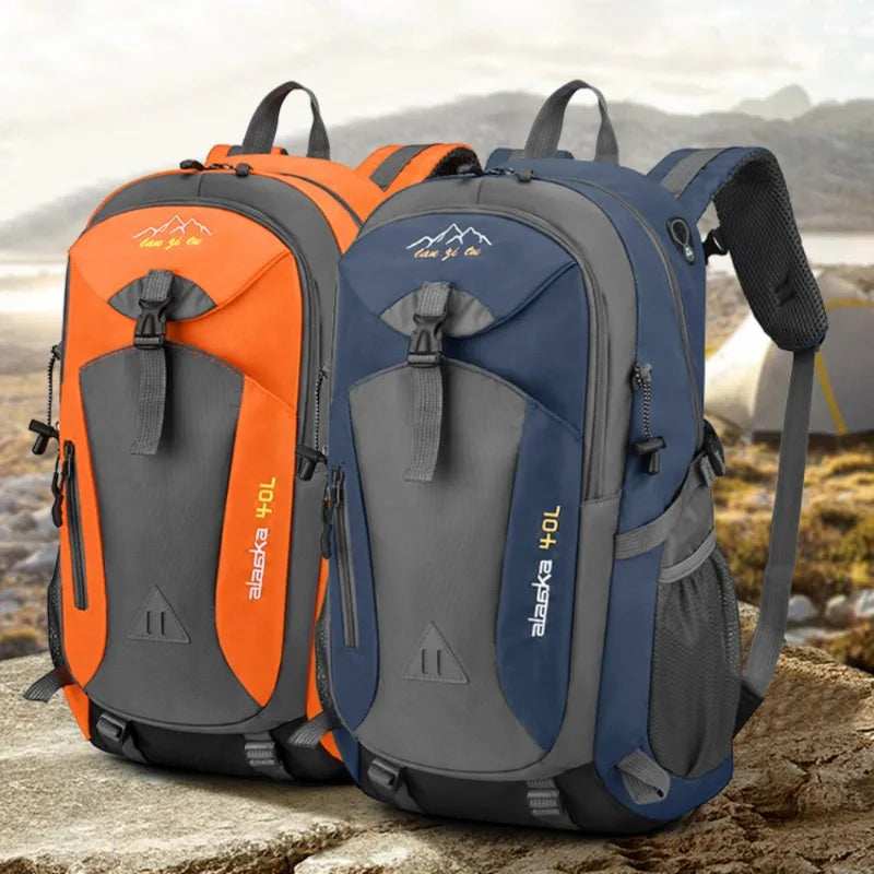 40L Hiking Backpack – Large Capacity Outdoor Travel & Sports Bag
