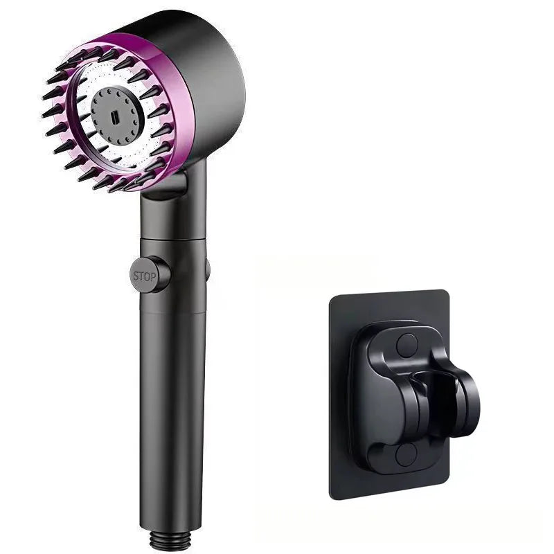 4-Mode Water Filter Shower Head