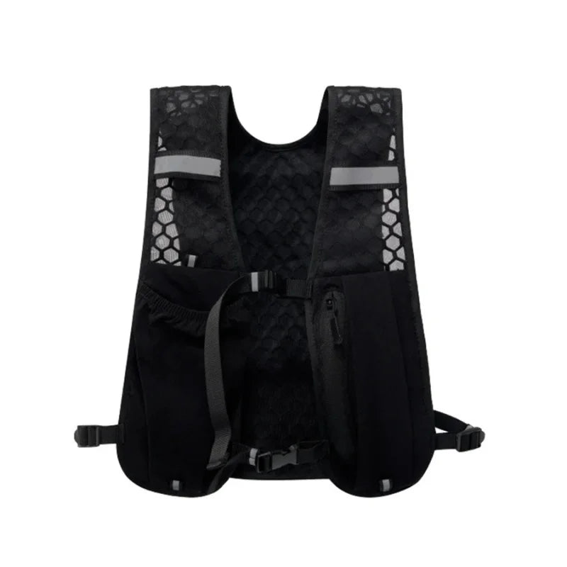 Lightweight Running Vest Backpack – Reflective & Hydration