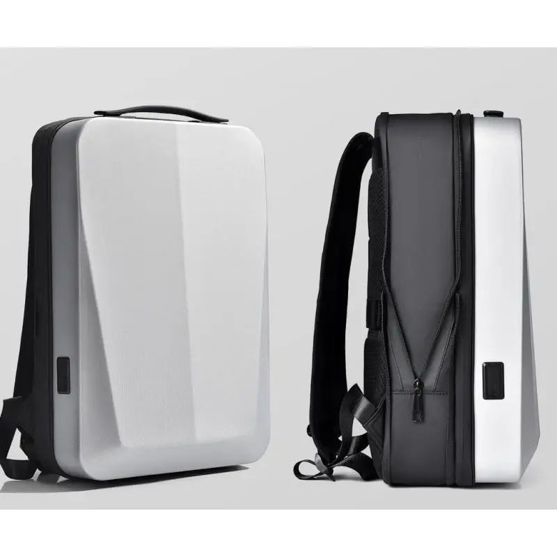 Men's Hard Shell Laptop Backpack – Waterproof, Large Capacity & Multi-Functional