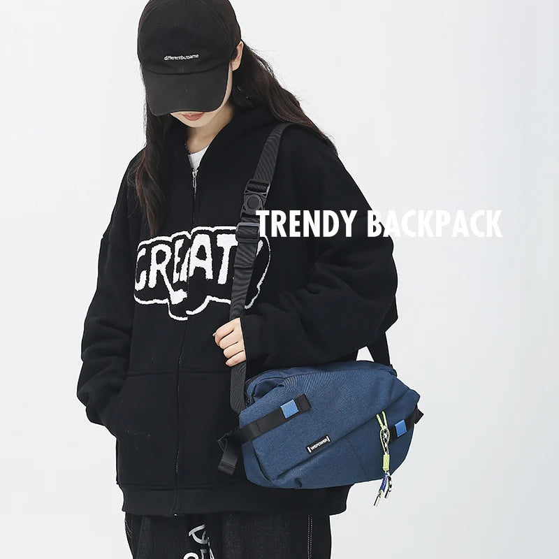 High-Quality Nylon Waist Pack – Unisex Chest & Crossbody Bag