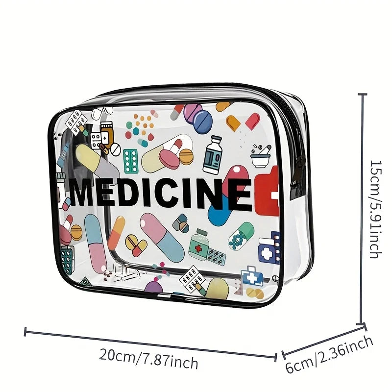 Large Travel Toiletry Bag – Easy Clean & Organizer
