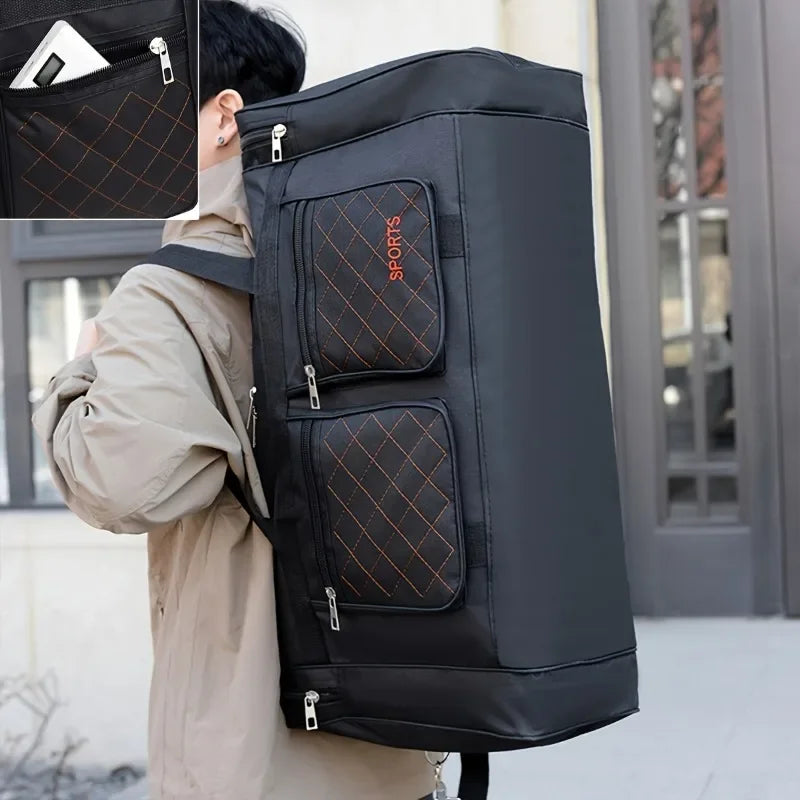 Large Capacity Travel Duffel Bag | Multi-Pocket Sports & Weekend Bag