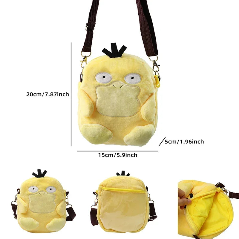 Pokemon Plush Backpack – Cute Anime Shoulder Bag