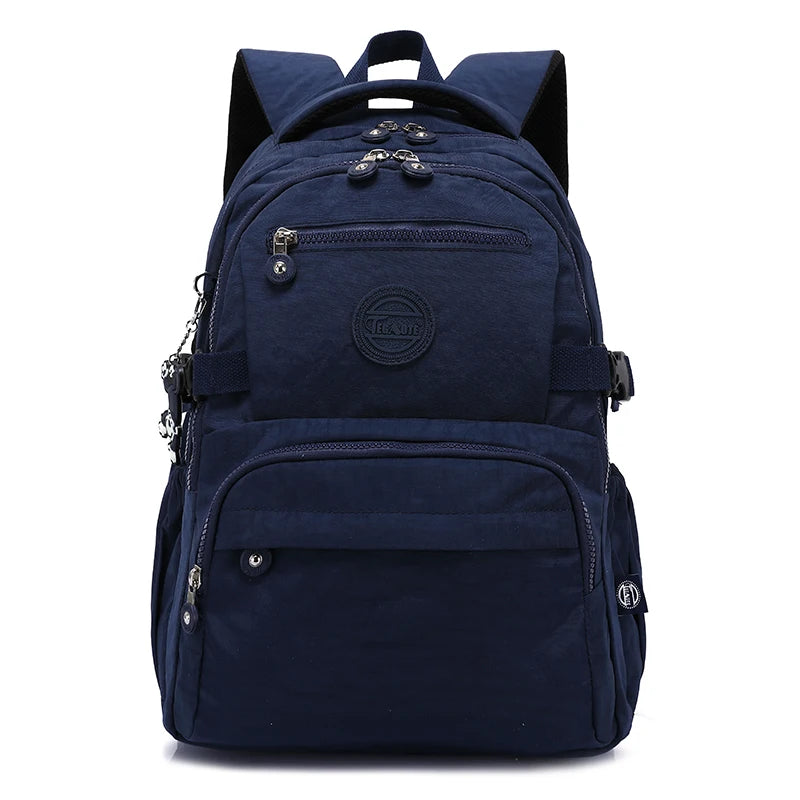 Luxury Waterproof Travel Backpack – Stylish Large School Bag for Teens