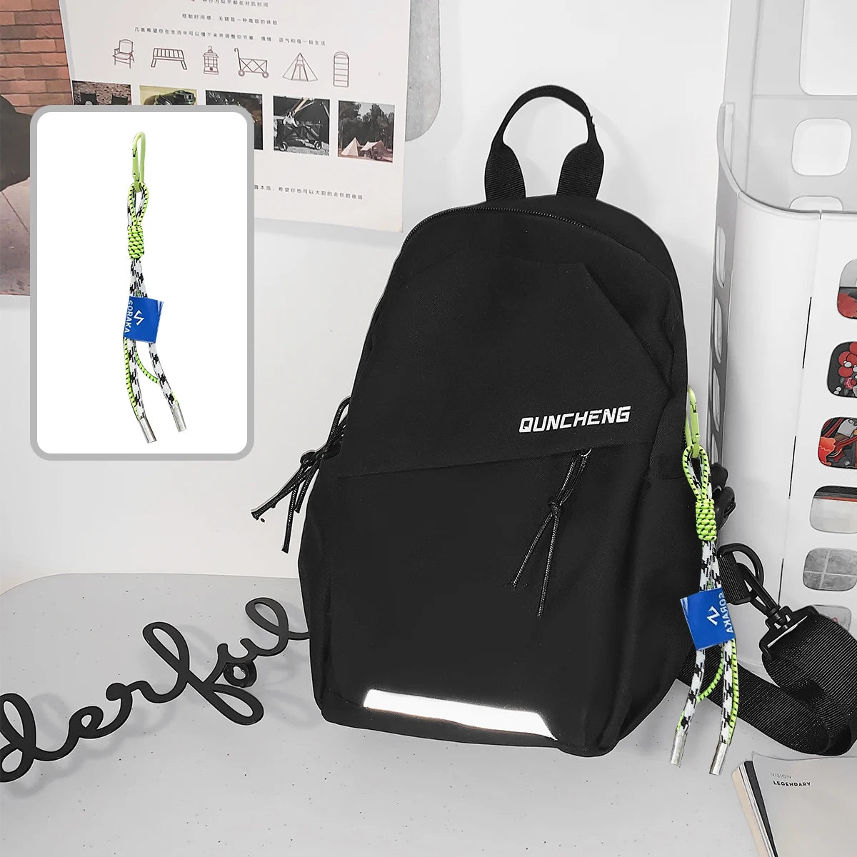 Unisex Lightweight Crossbody Bag – Sports & Travel