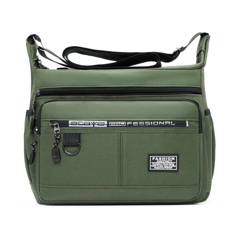Men’s Crossbody Bag – Multi-Pocket Business Sling