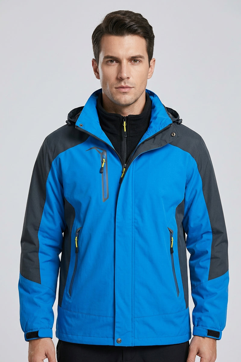 Men’s Outdoor Jacket – Waterproof, Windproof & Hiking Ready