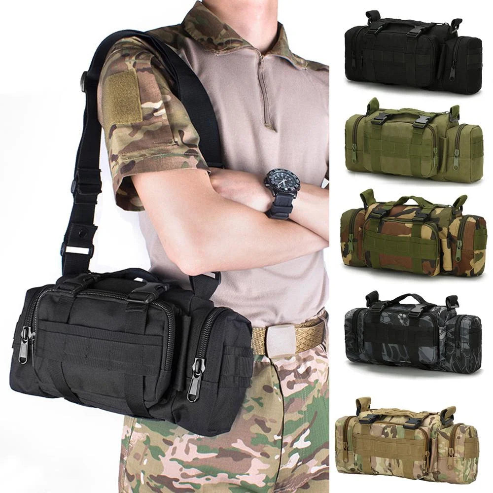 Outdoor Tactical Waist Bag – Camouflage, Multifunctional & Sporty