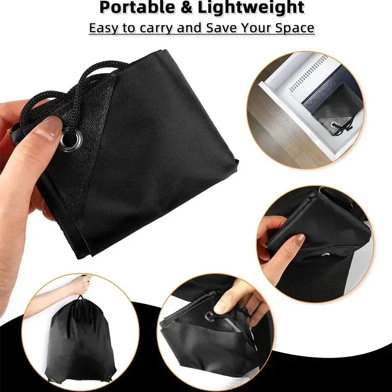 Eco Polyester Pocket Backpack – Waterproof Outdoor & Gym Bag