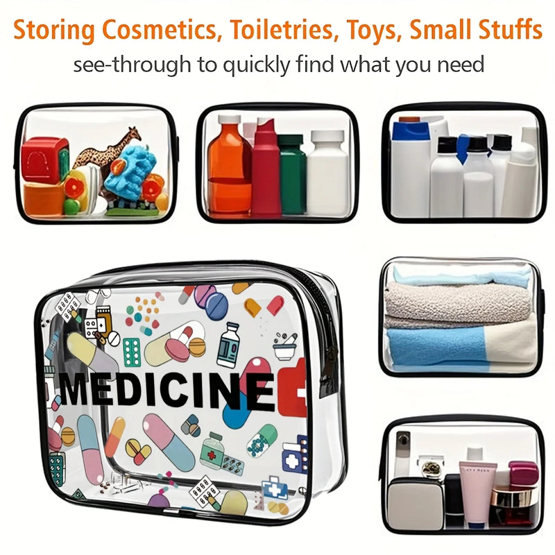 Large Travel Toiletry Bag – Easy Clean & Organizer