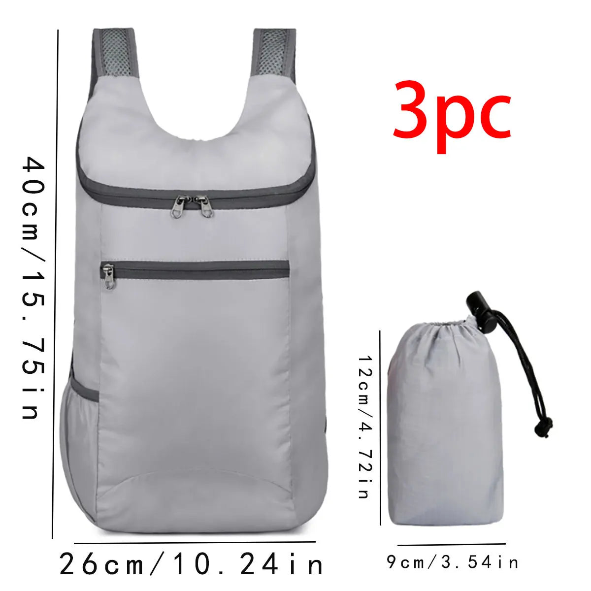 Foldable Waterproof Travel Backpack – Large Capacity