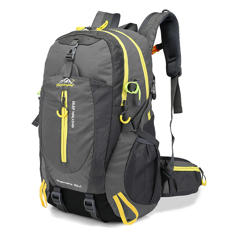 40L Travel Backpack – Water-Resistant Hiking, Camping & Laptop Bag