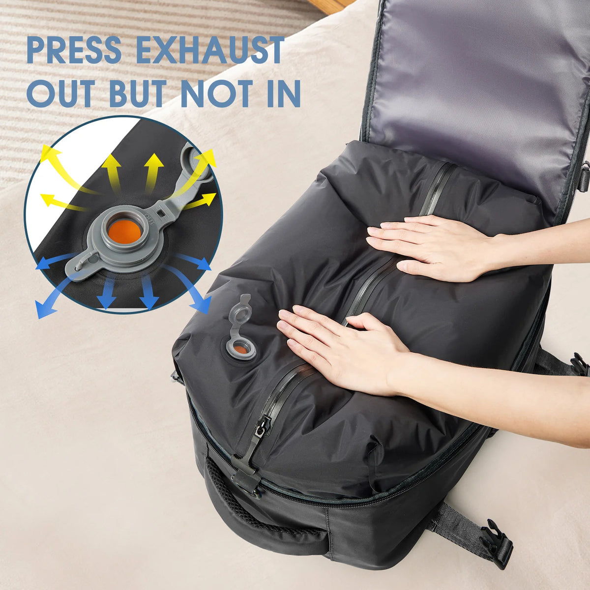 Expandable Travel Backpack – Large Capacity Laptop Backpack for Business, Travel & Everyday