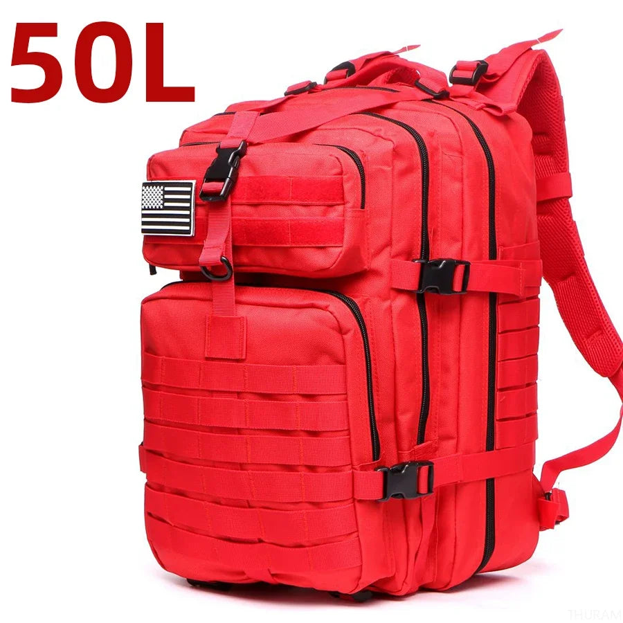 Waterproof Tactical Outdoor Backpack – 25L/50L