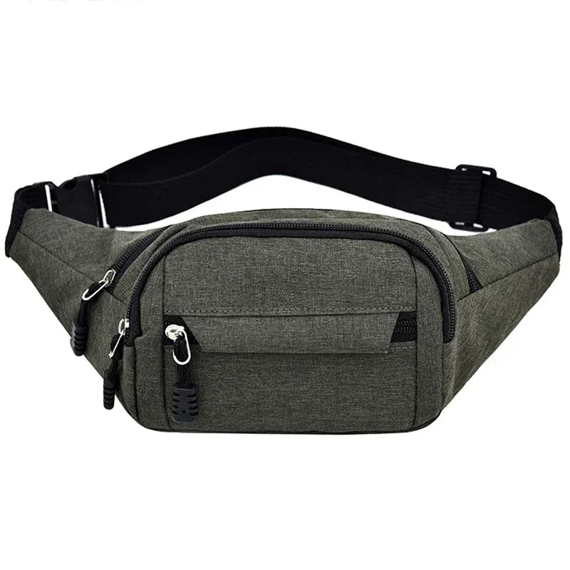 Multifunctional Waist Bag – Large Capacity & Water-Resistant