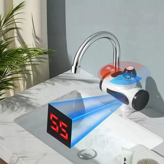 Instant Electric Tankless Water Heater Faucet – Fast Heating Tap for Kitchen & Bathroom