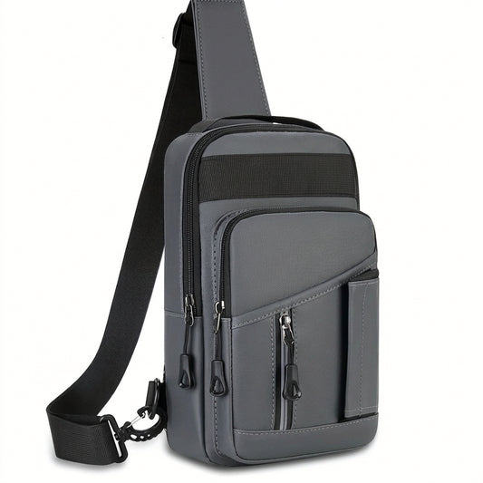 Men’s Multifunctional Sling Bag – Stylish Travel Chest Bag