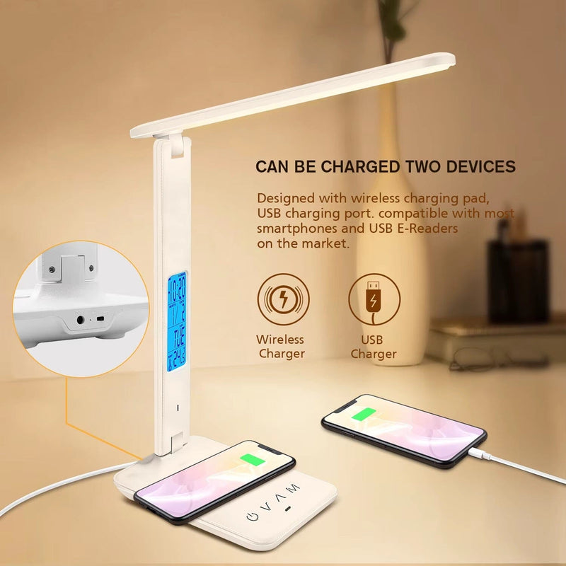 Multifunctional Touch Sensor USB Table Lamp – Adjustable LED Lighting