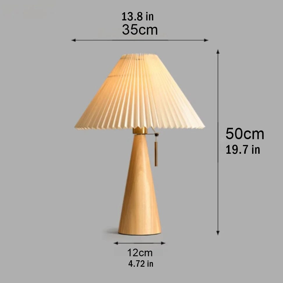 Plissé Table Lamp