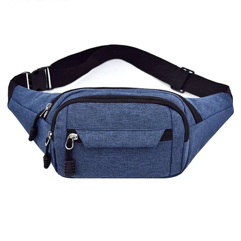 Multifunctional Waist Bag – Large Capacity & Water-Resistant
