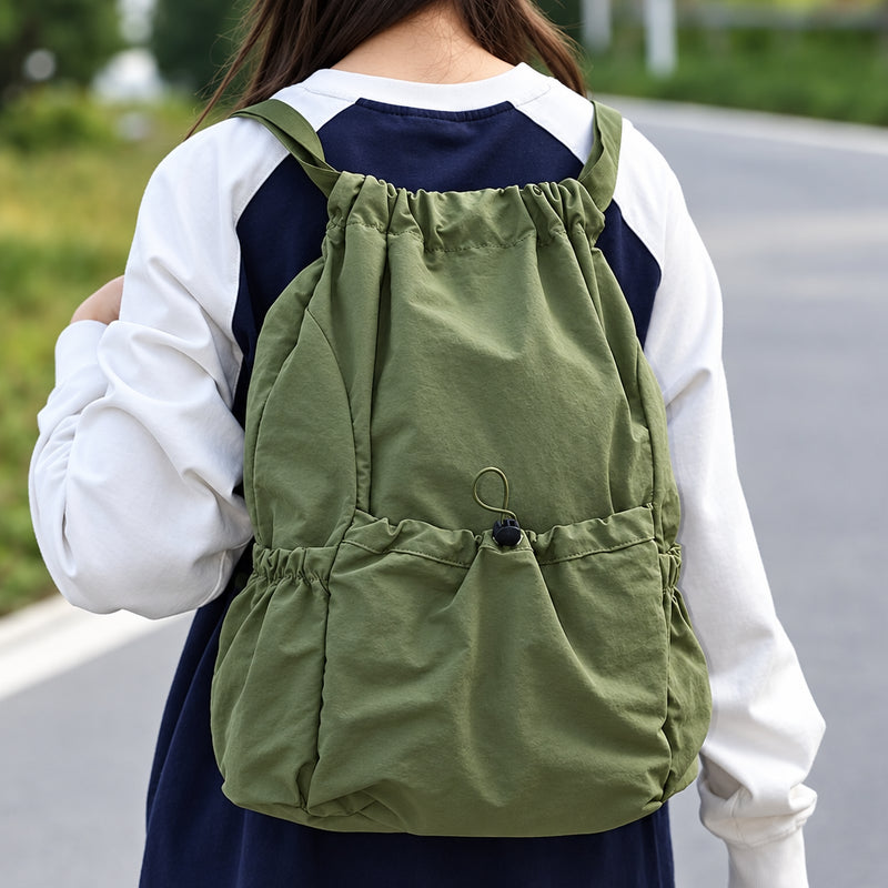 Lightweight Drawstring Backpack – Waterproof Sports Bag