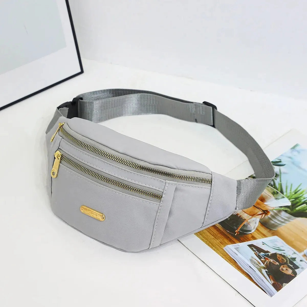 Women's Sports Waist Bag – Multi-Pocket & Versatile